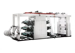 Flexo Baskı Makinesi, 4 Color High Speed Flexo Graphic Printing Machine