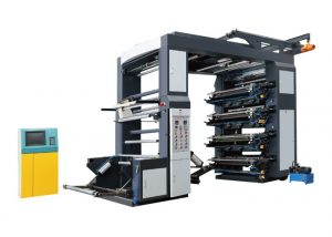 8 Color High Speed Flexo Graphic Printing Machine