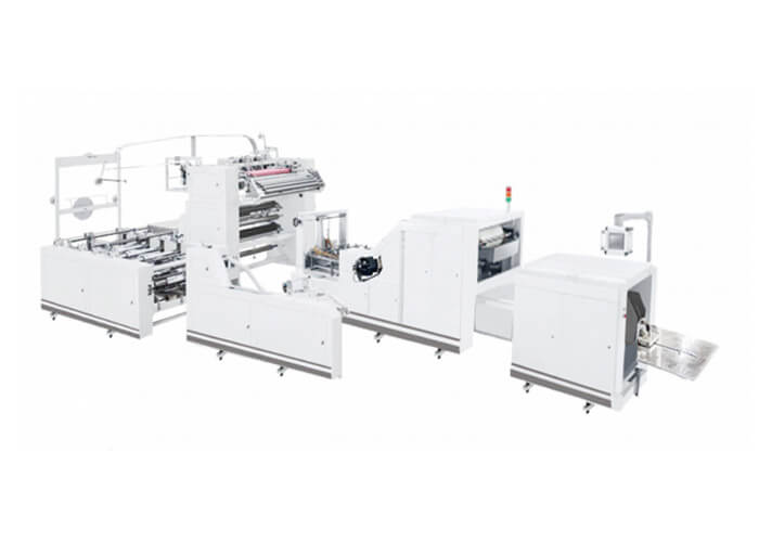 Full Auto Flat Rope Shopping Paper Bag Machine